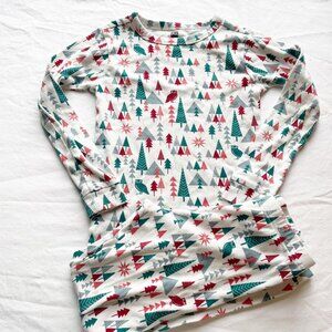 Tea Collection Kids Winter Woodland Pajama Set Size 8